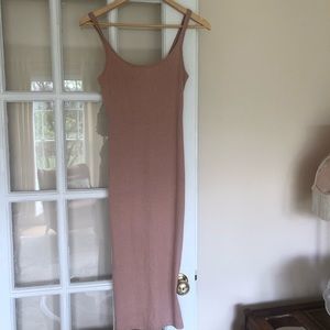 Urban Outfitters Midi Ribbed Bodycon Dress